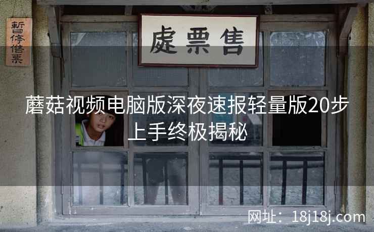 蘑菇视频电脑版深夜速报轻量版20步上手终极揭秘
