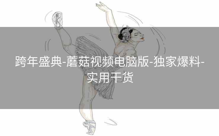 跨年盛典-蘑菇视频电脑版-独家爆料-实用干货  第2张